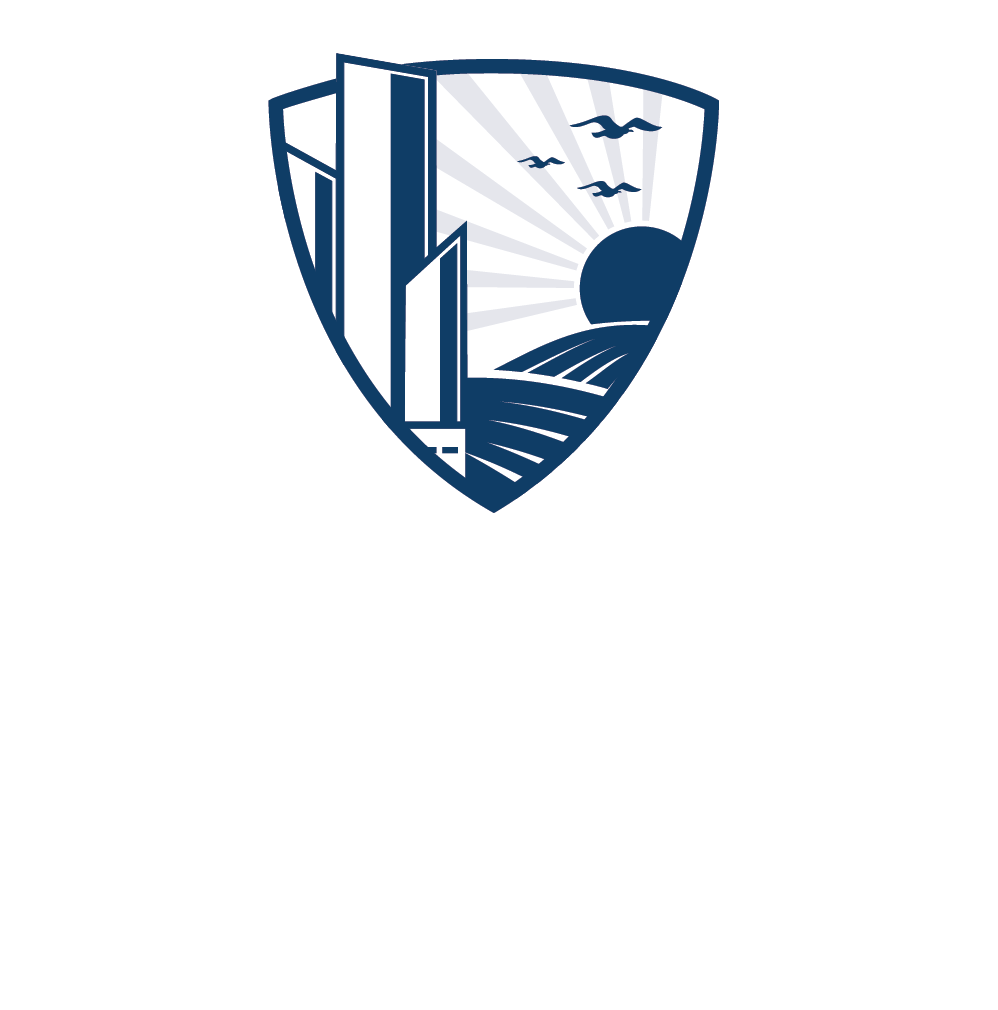 Logo - Division of Industrial Affairs (White and Dark Shield Centered - White text)